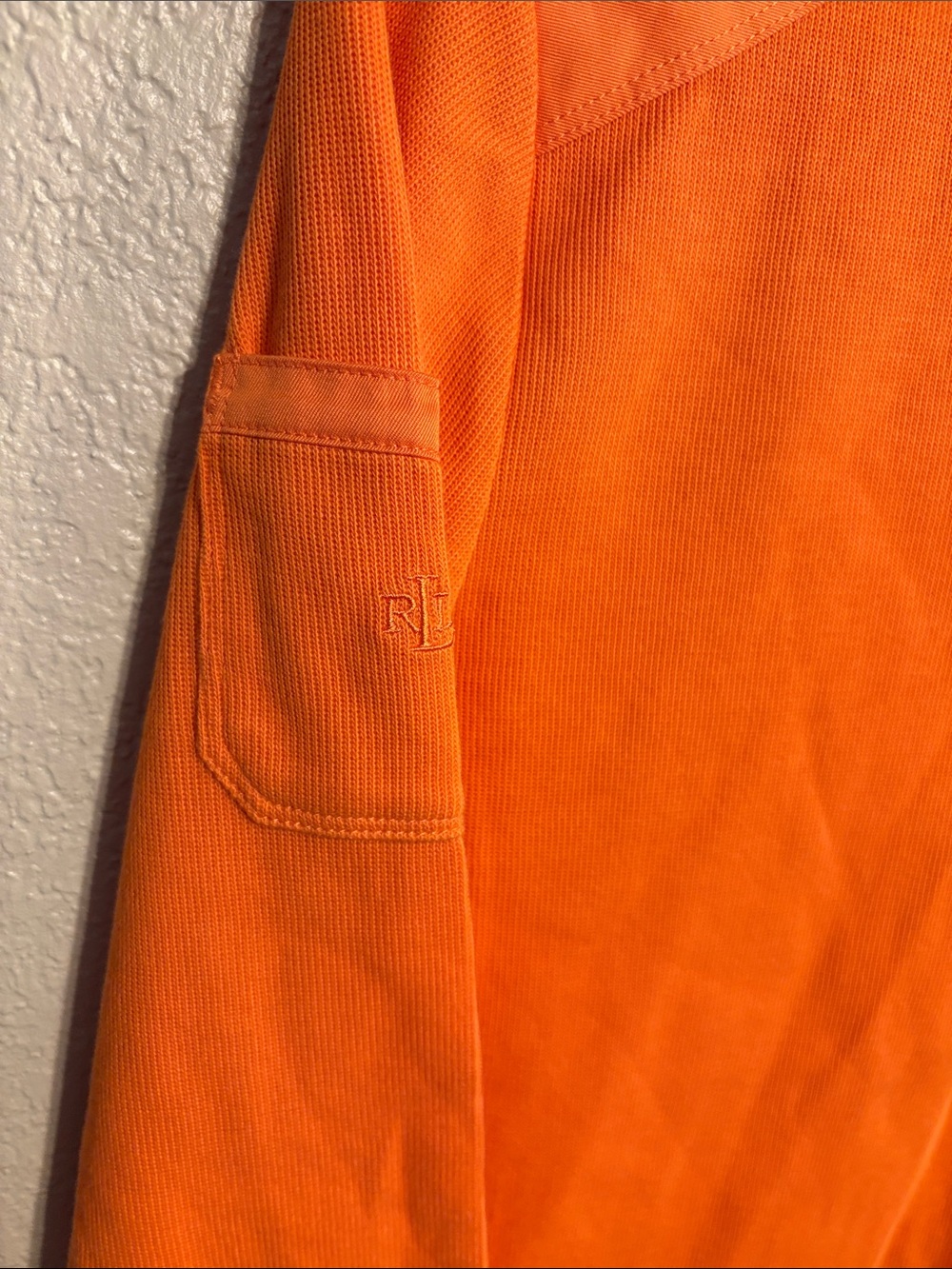 Ralph Lauren Orange Button-Down size medium new long sleeve - Picture 4 of 4